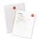 Avery 1.25 in. Diameter Printable Self-Adhesive Removable Color-Coding Labels - Neon Red (8/Sheet, 50 Sheets/Pack)
